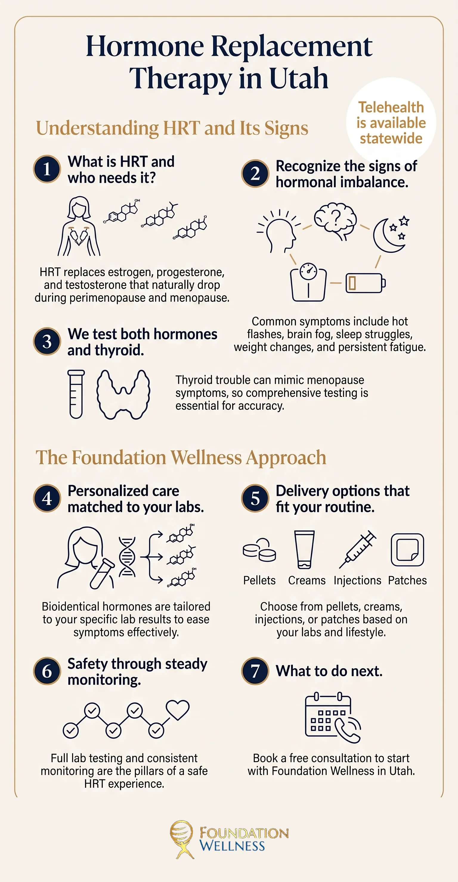 Hormone therapy in Utah at a glance