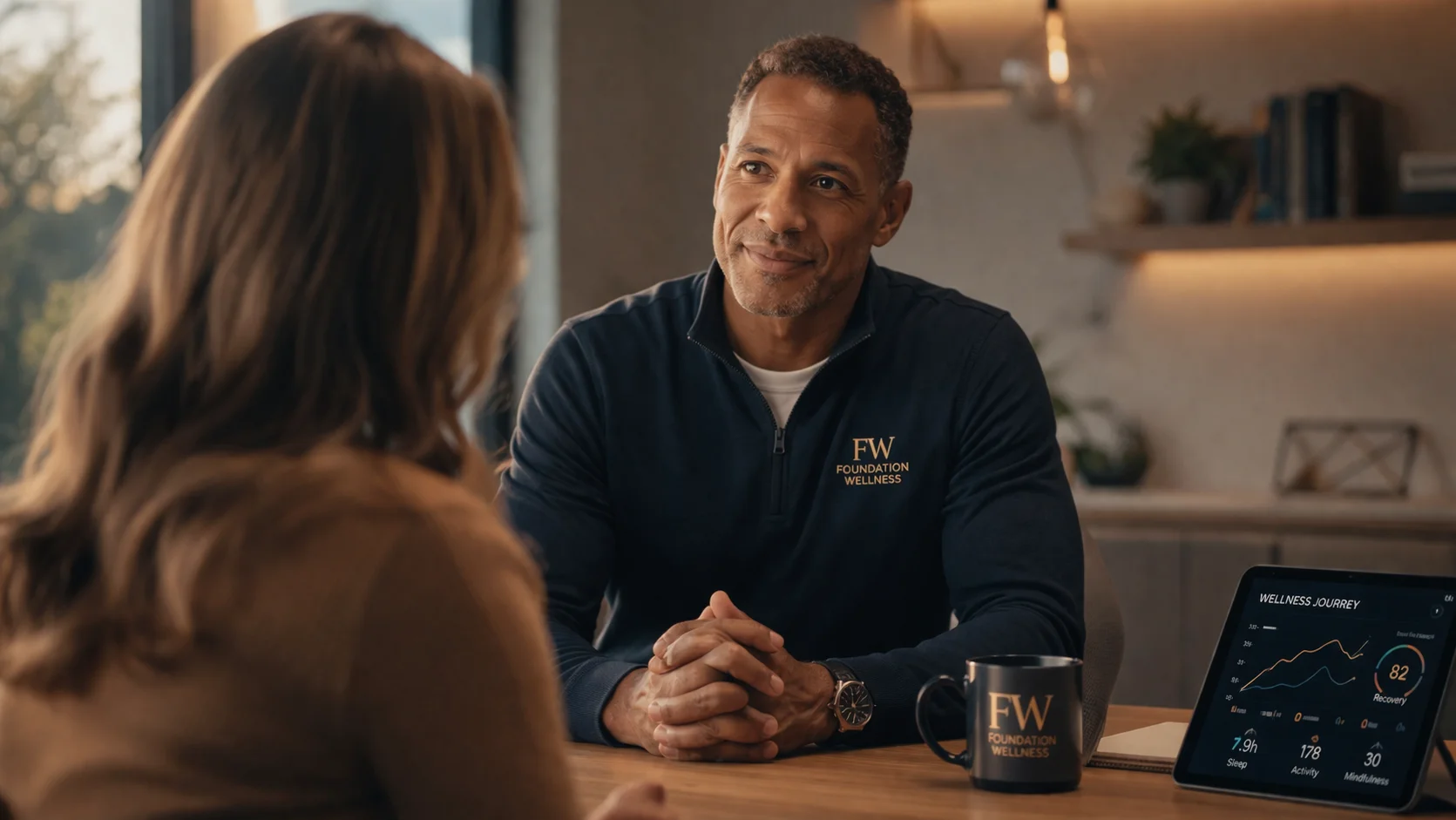 Foundation Wellness physician consulting with a patient